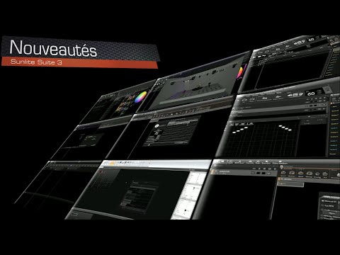 Nouveautés - Tutoriel Sunlite Suite 3 - FR