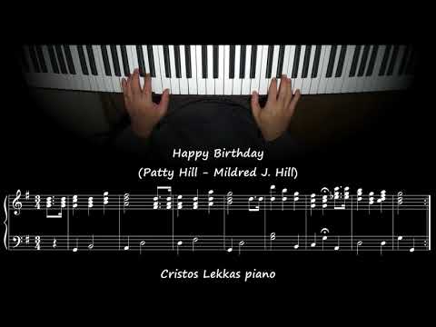 Happy Birthday (Patty Hill - Mildred J. Hill)
