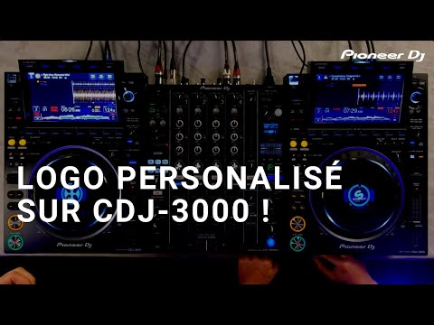 Avoir son logo sur le jog de la CDJ-3000 !