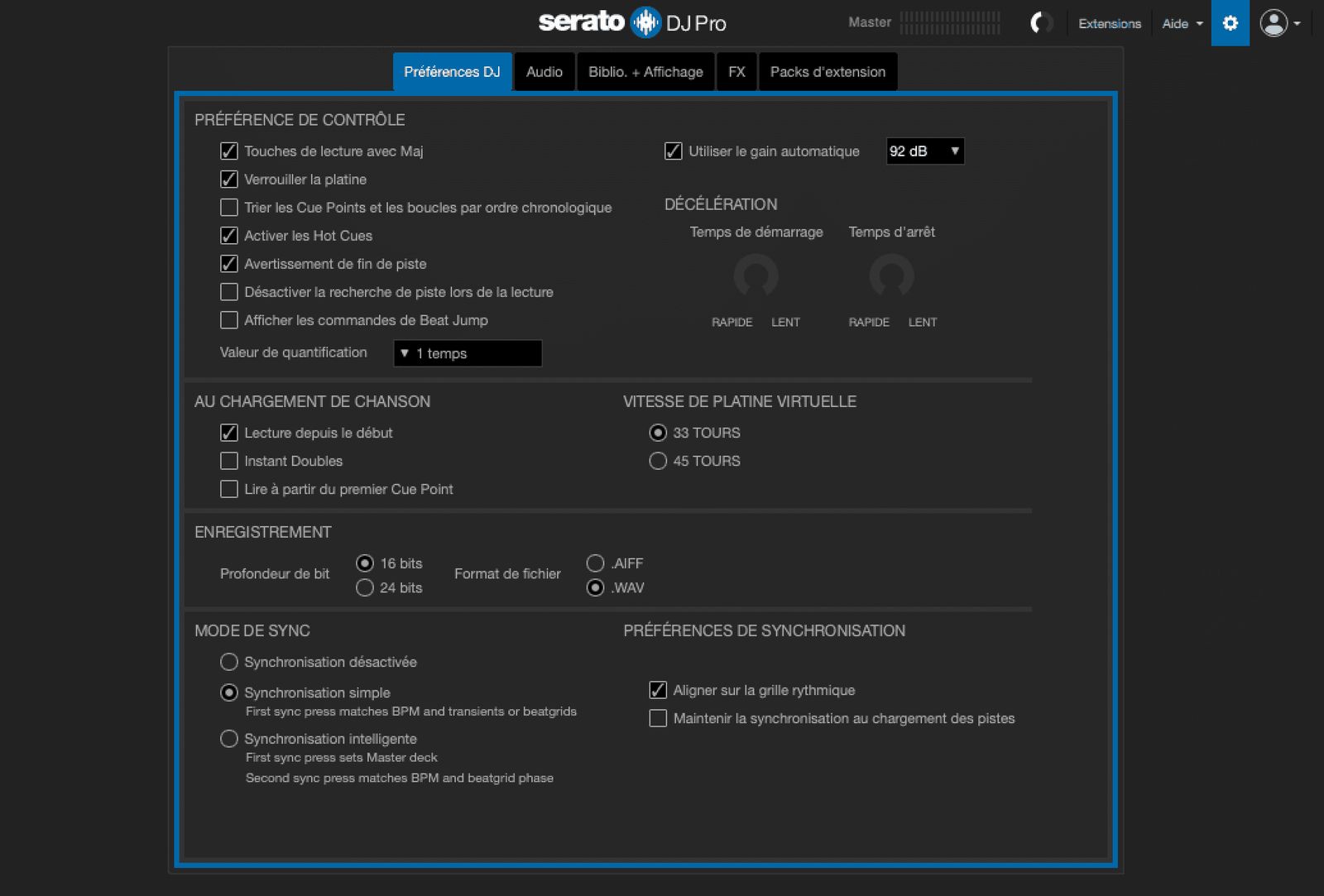 Serato DJ Comment Emp cher Le Bouton Gain De Changer Automatiquement Serato DJ Comment Emp cher Le Bouton Gain De Changer Automatiquement
